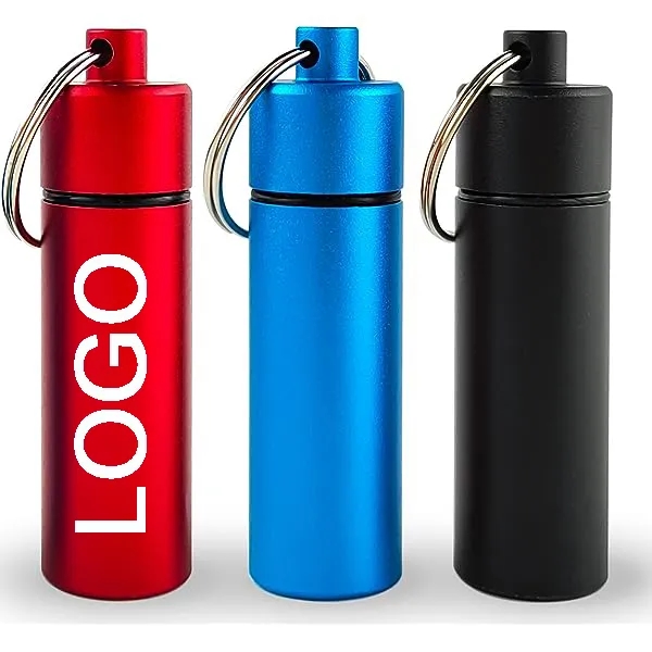 Aluminum Pill Case Bottle 4