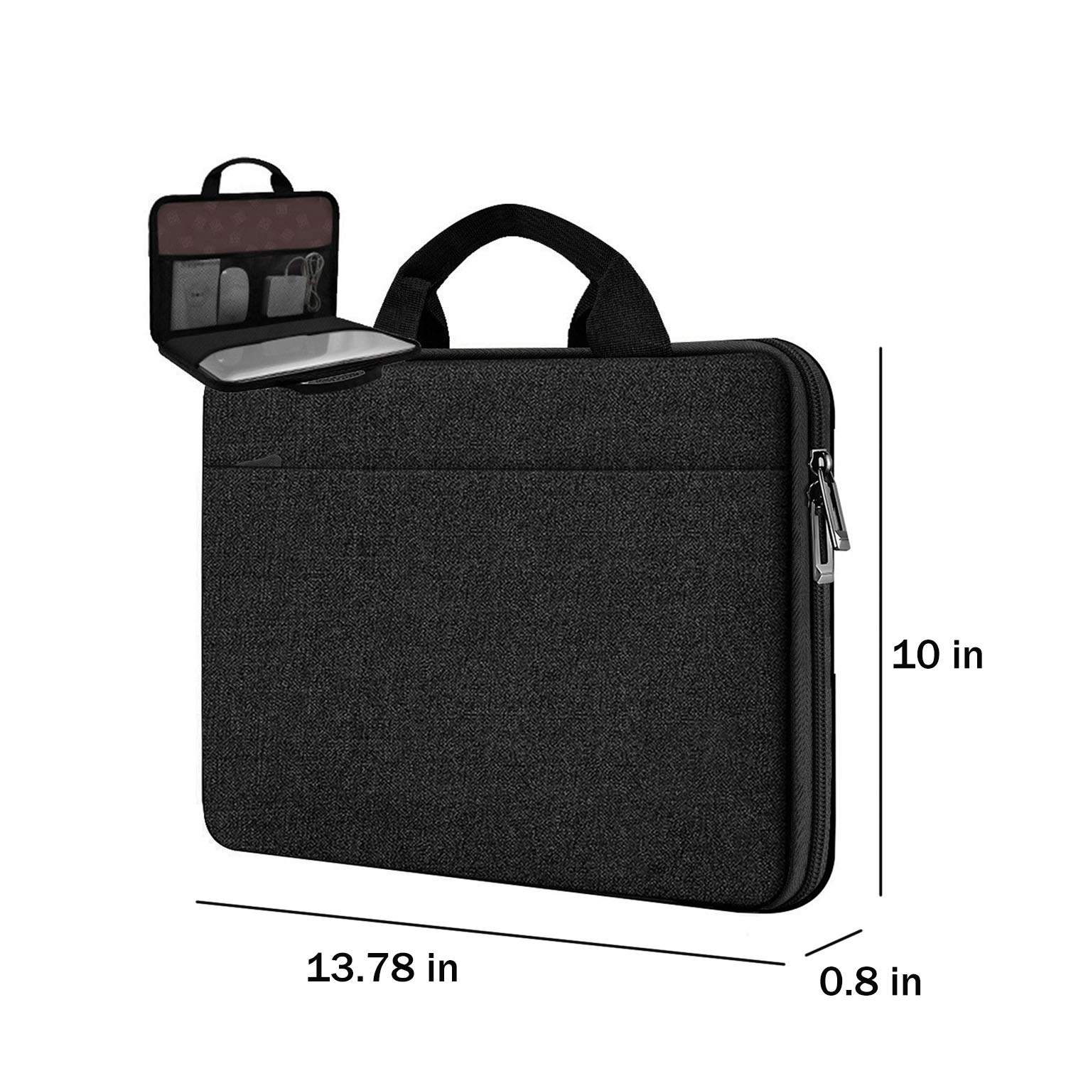 13 Inch Waterproof Polyester Laptop Sleeve 15