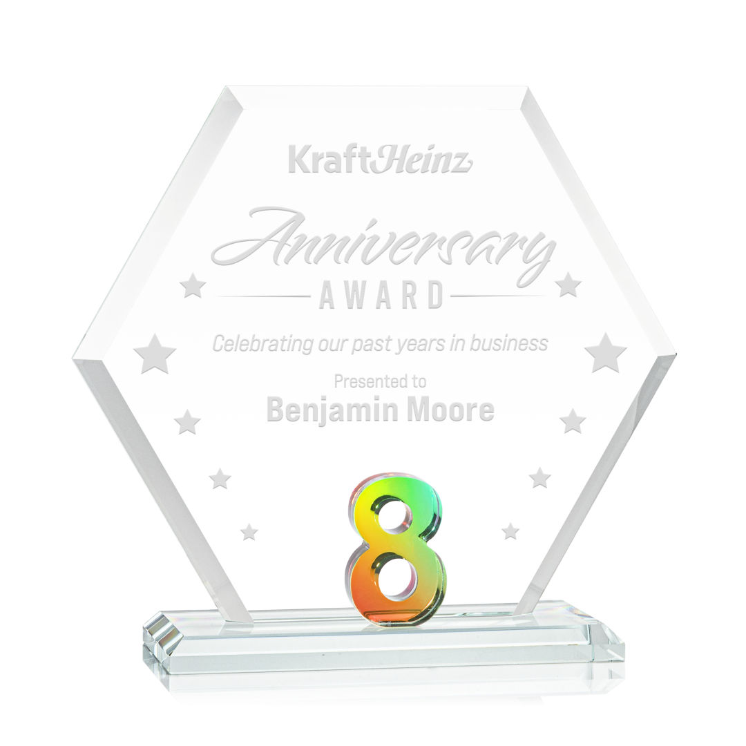 Riviera Milestone Award - Prismatic 16