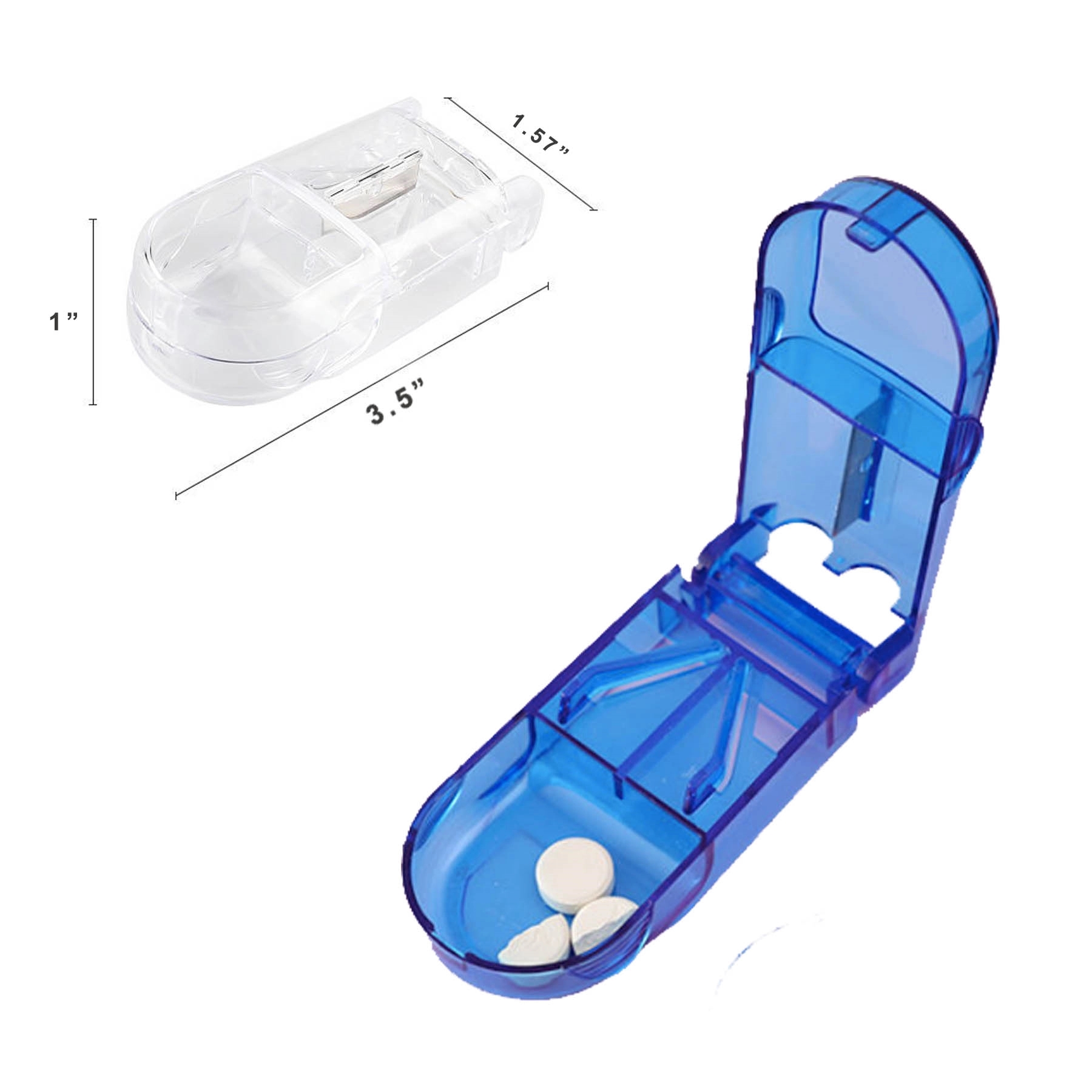 Pill Splitter With Retracting Blade Guard 2