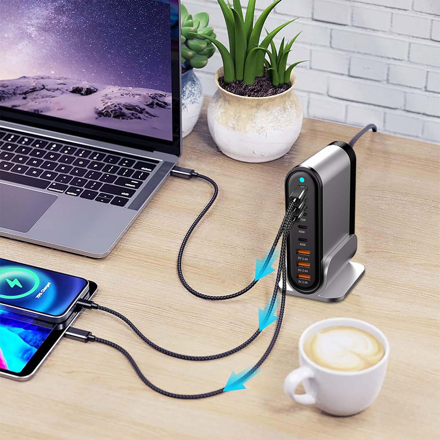 8-Port PD Fast Charger Pro 4