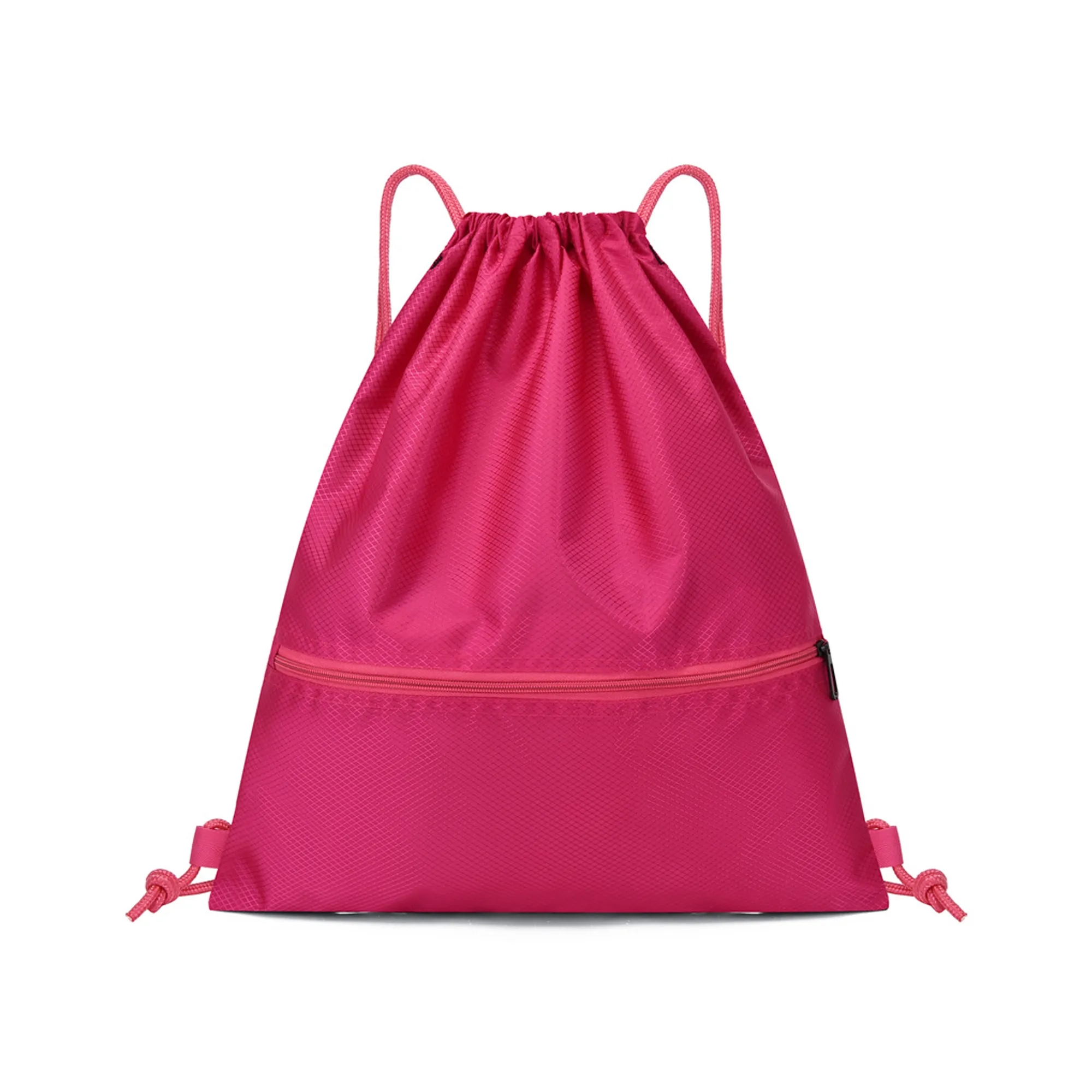 Drawstring Backpack String Bag Sackpack Draw Back Sack 7