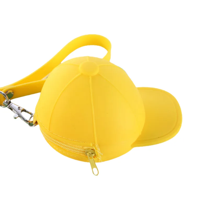 Baseball Hat Shaped Silicone Coin Purse 3