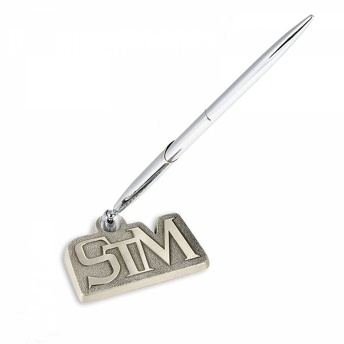 Metal Pen & Holder 2