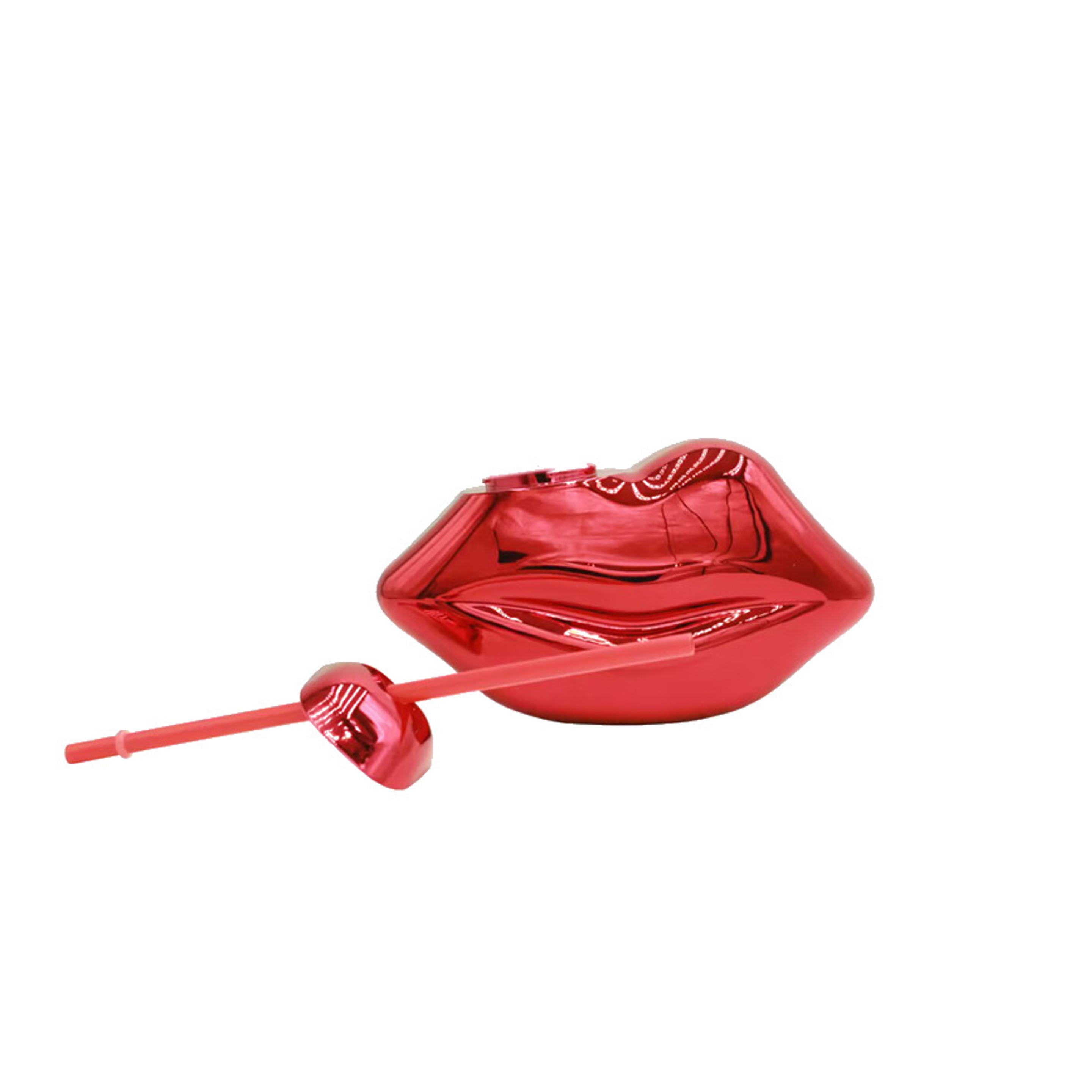 20oz Lip Shaped Cup with Straw (direct import) 3