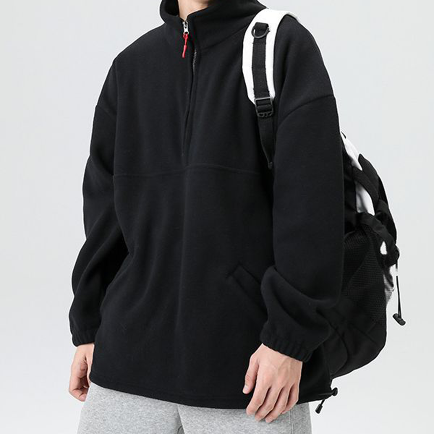 1/2-Zip Fleece Pullover Jacket 4