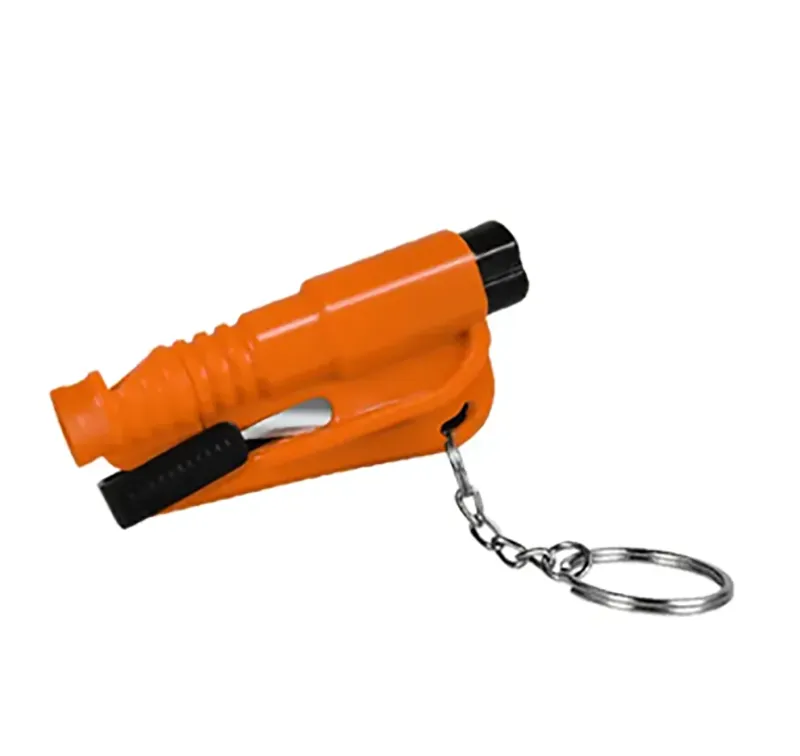 Mini Whistle Car Window Breaker Keyring Cutter 5