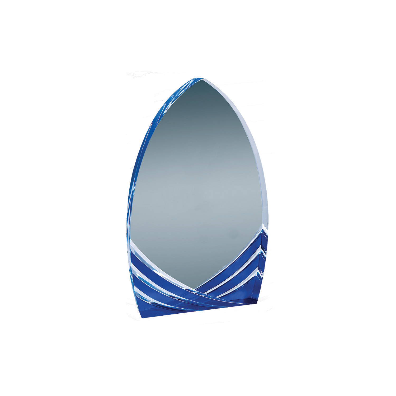 8" Blue Cathedral Soaring Acrylic Award 2