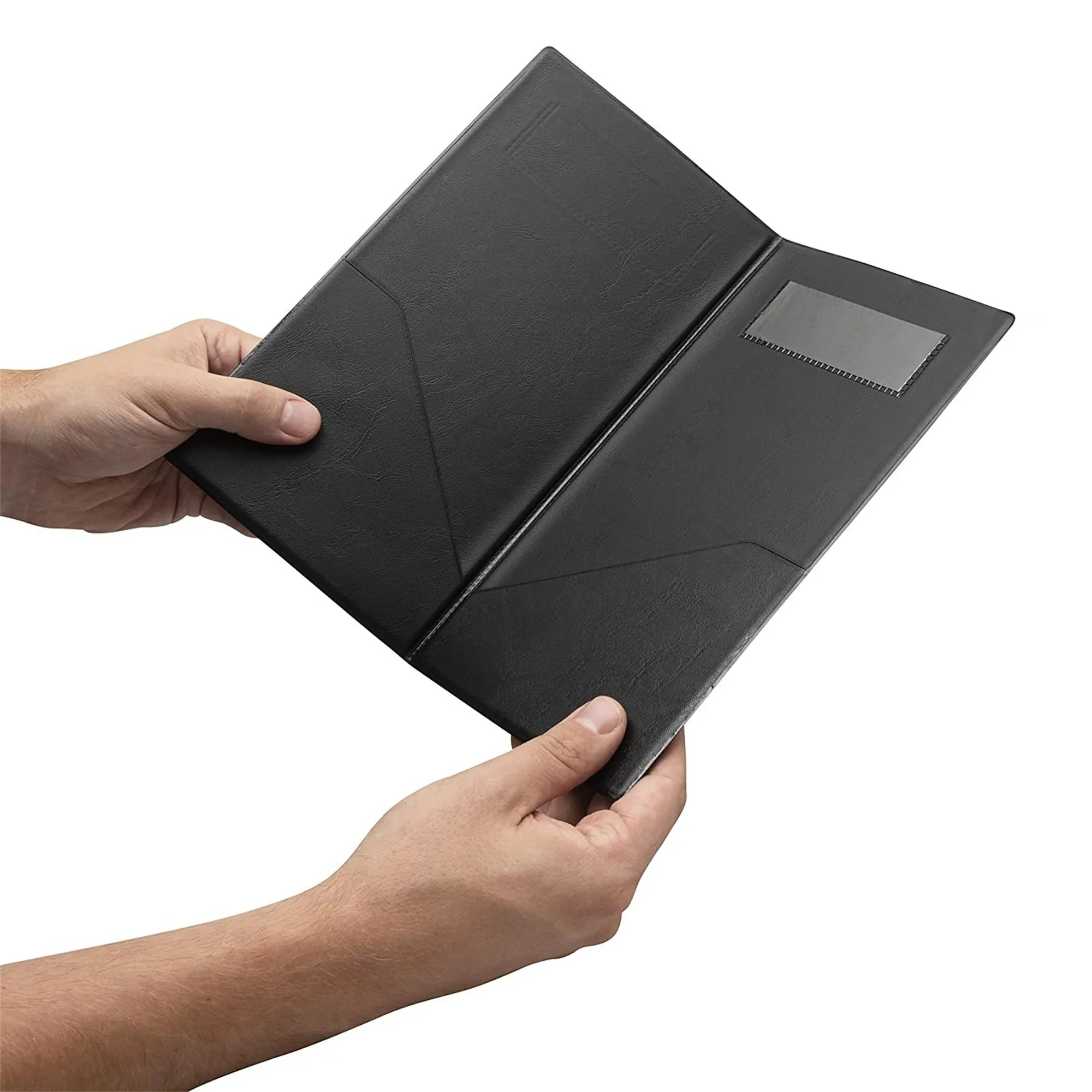 MOQ20 Restaurant Check Presenters With Card Holder 3