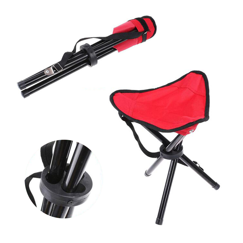 Portable Folding Chair Three-Legged Stool 2