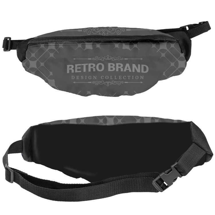 Wide Full Color Front Only Fanny Pack 8