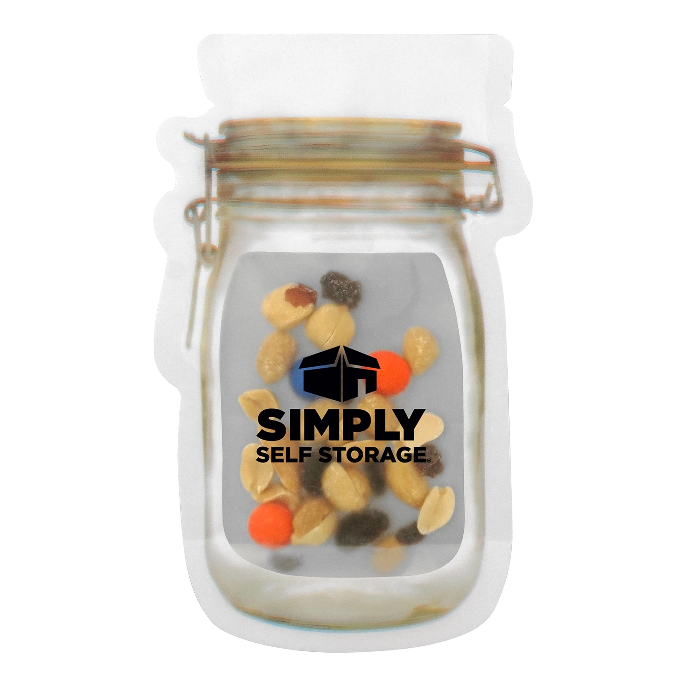 MASON JAR BAG OF CANDY 10