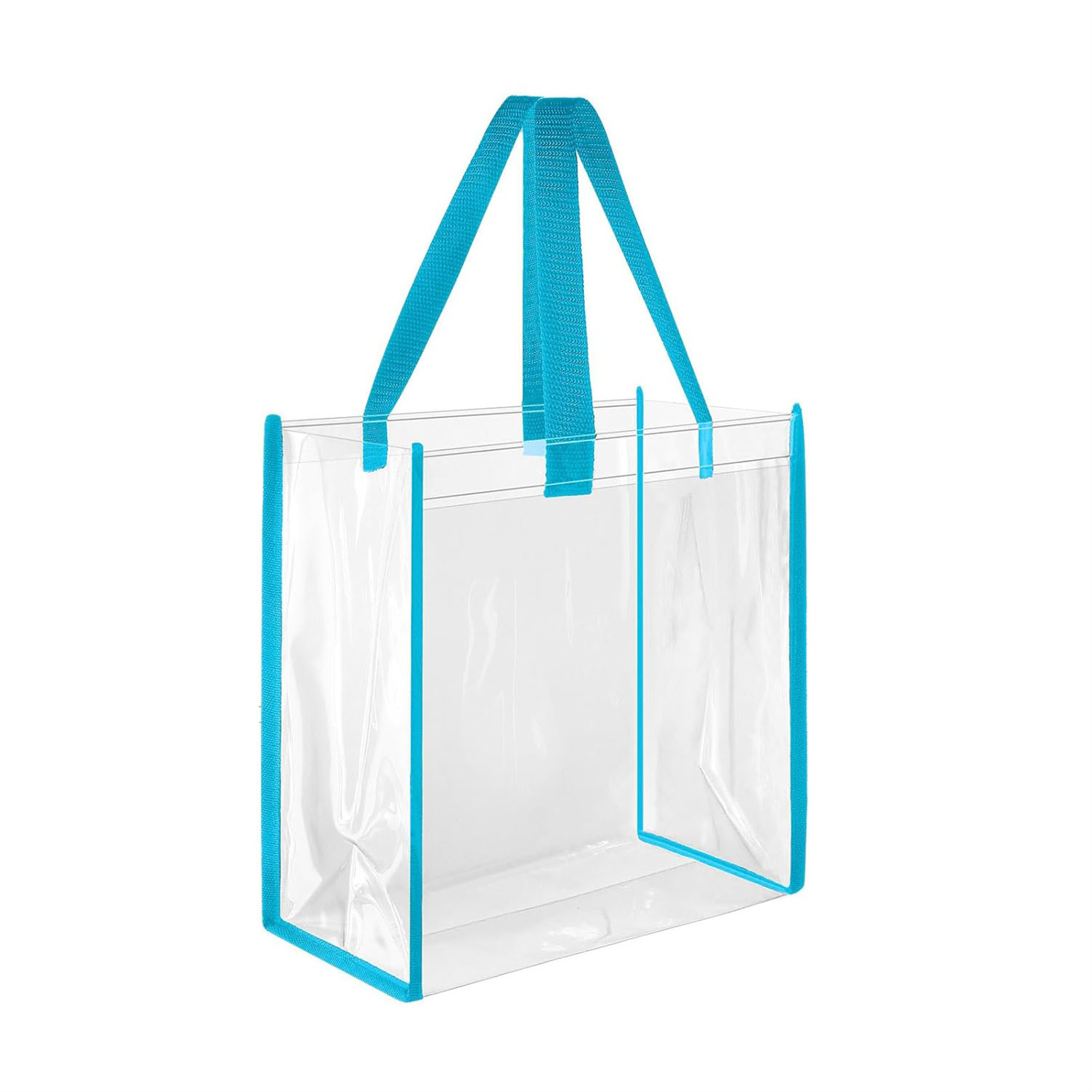 Clear PVC Shoulder Tote, custom tote bag with logo imprint 8
