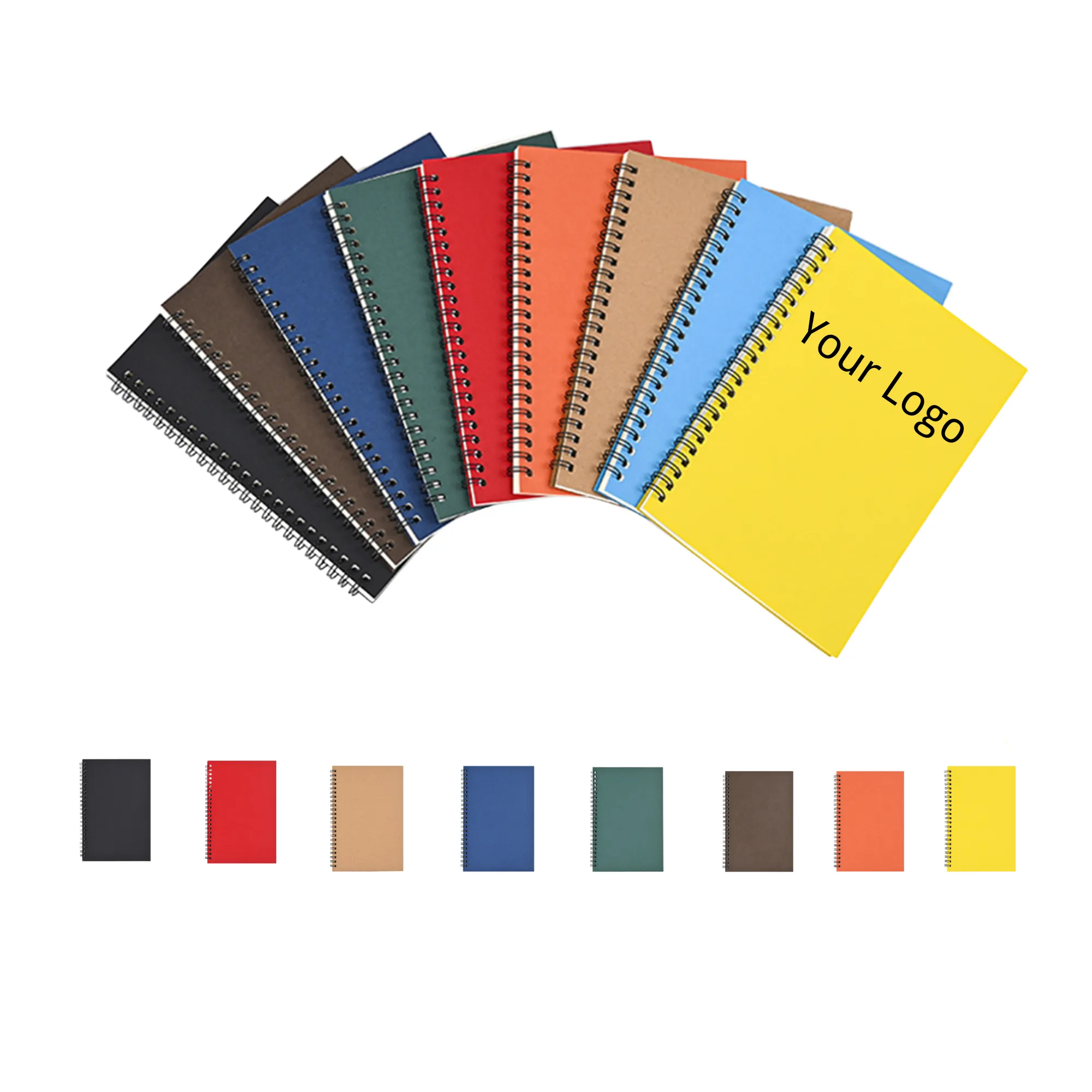 Thick Spiral Business Office Notebook 6