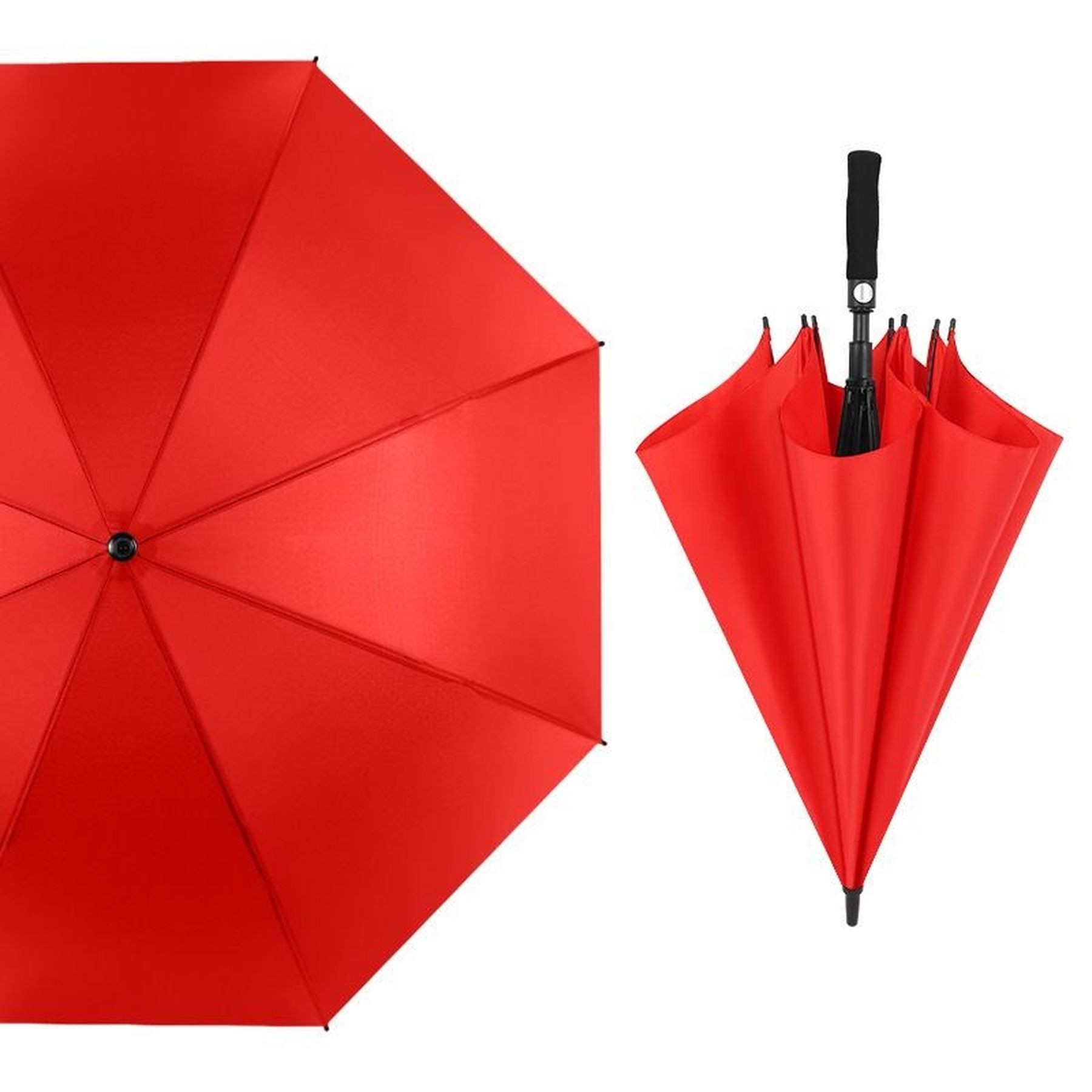Automatic Open Windproof Large Golf Umbrellas 5
