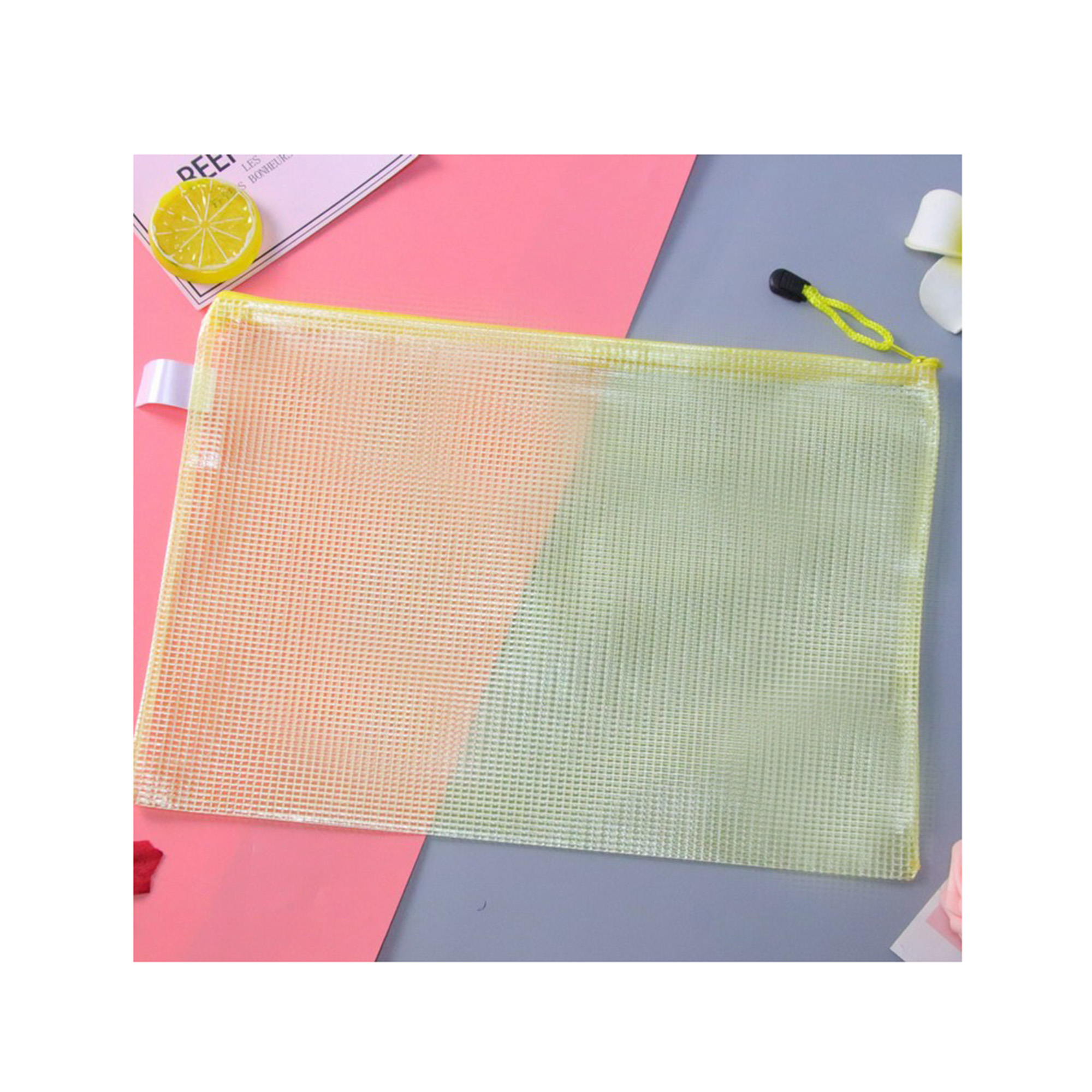MOQ100 Transparent Stationery Bag 4