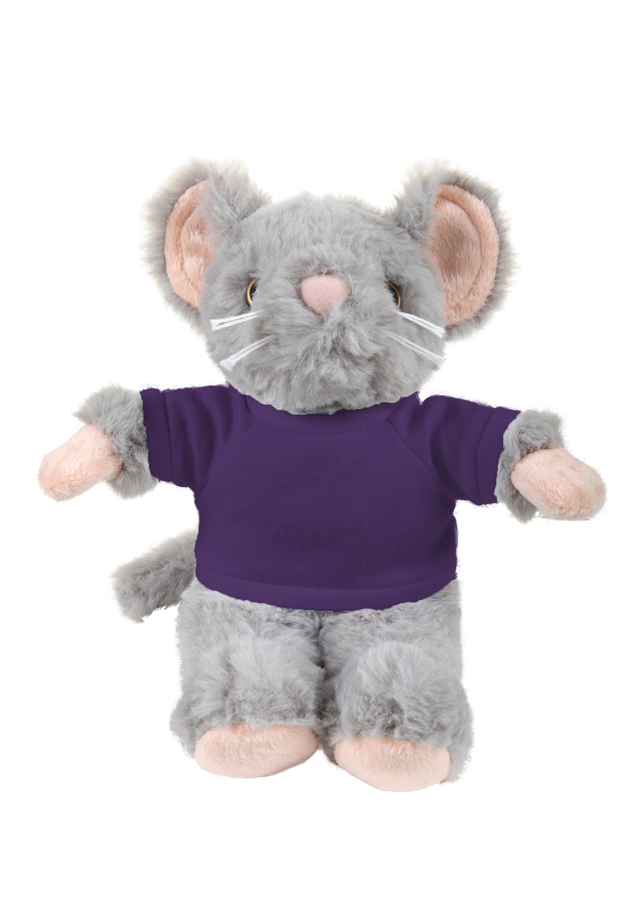 soft plush Mouse with t-shirt 7