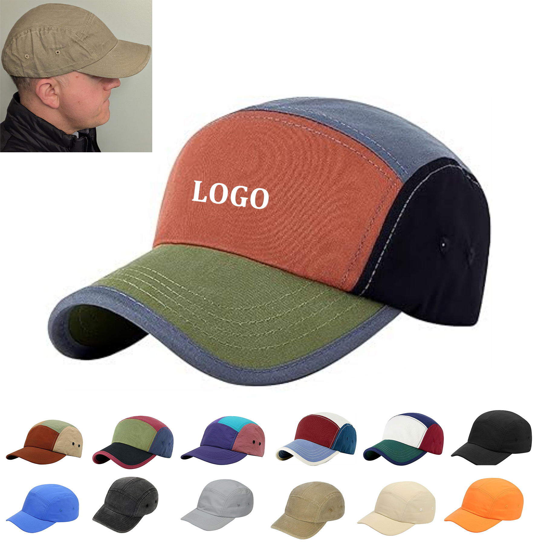 5 Panels Quick Dry Hat 13