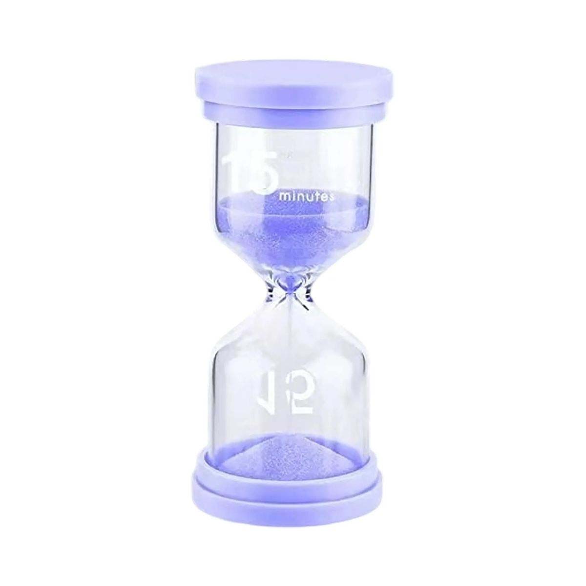 Elegant Glass Hourglass Timer for Office or Kitchen 13