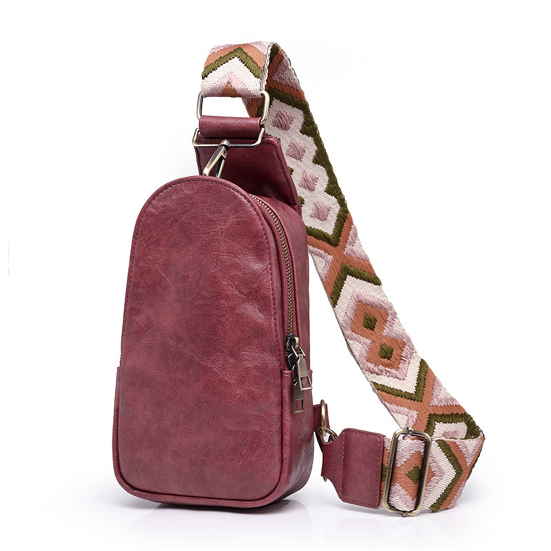 PU Leather Crossbody Sling Bag 3