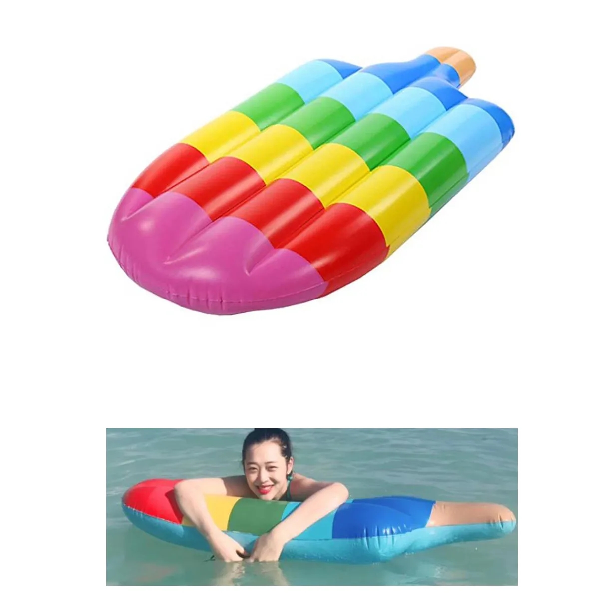 Lounge Raft Ice Cream Inflatable Pool 2