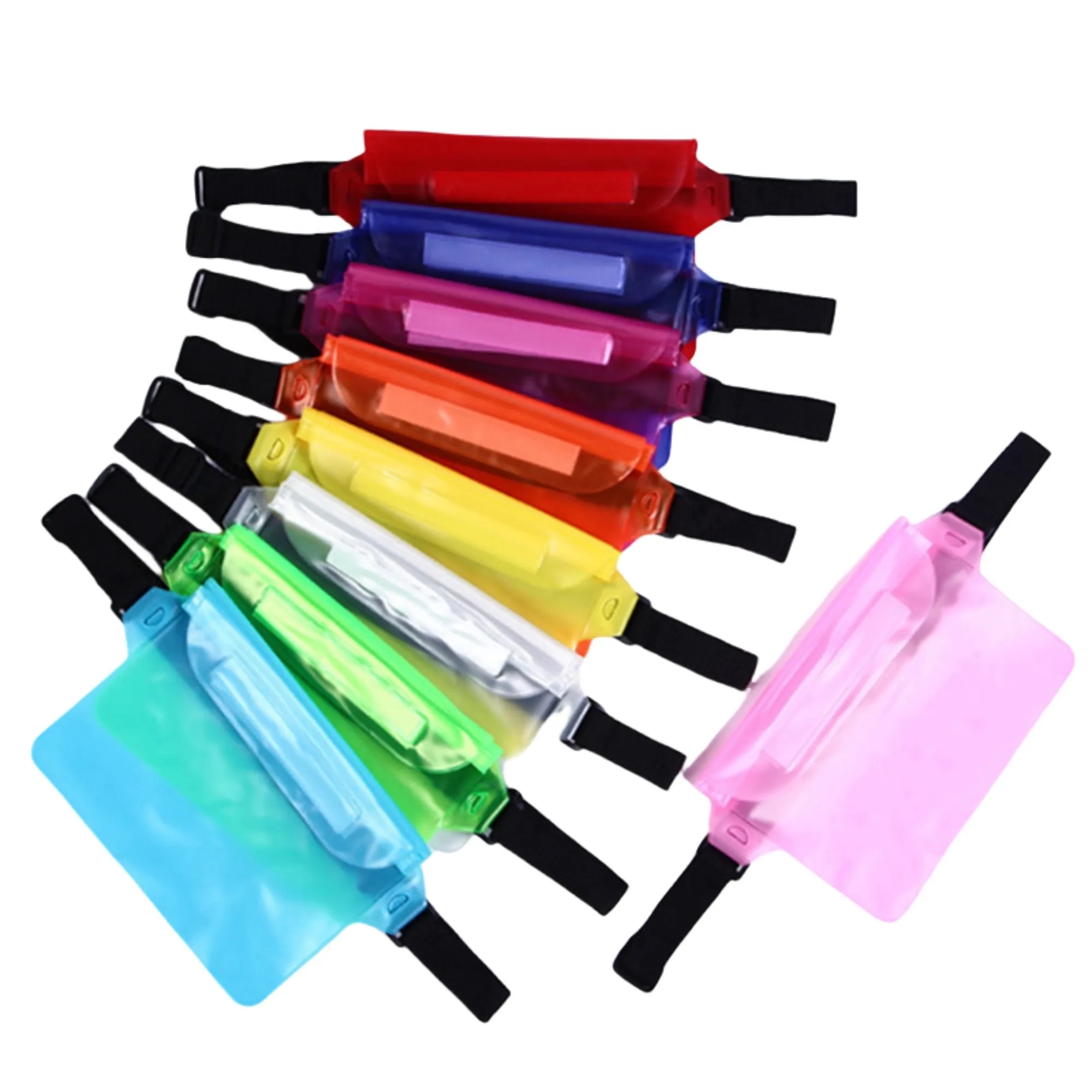 PVC Waterproof Translucent Phone Waist Bag 4