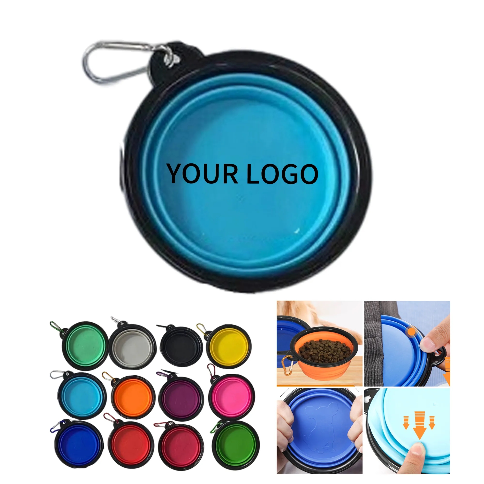 Foldable Pet Bowl for Walks and Trips 3