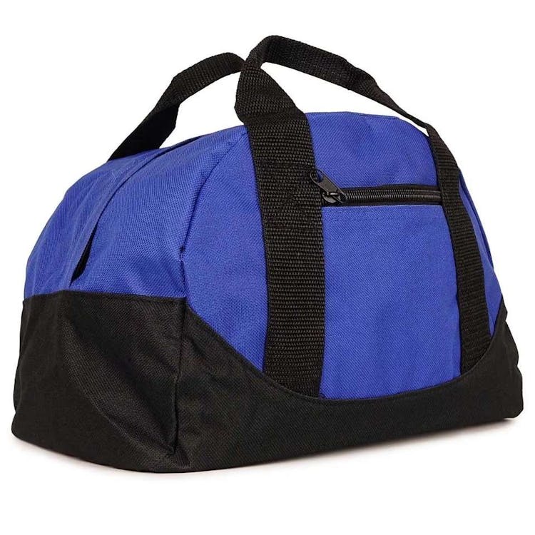 Two-Tone Duffle Bags Royal/Black 1