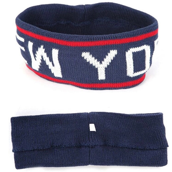 Acrylic Knitted Sport Head Bands 3