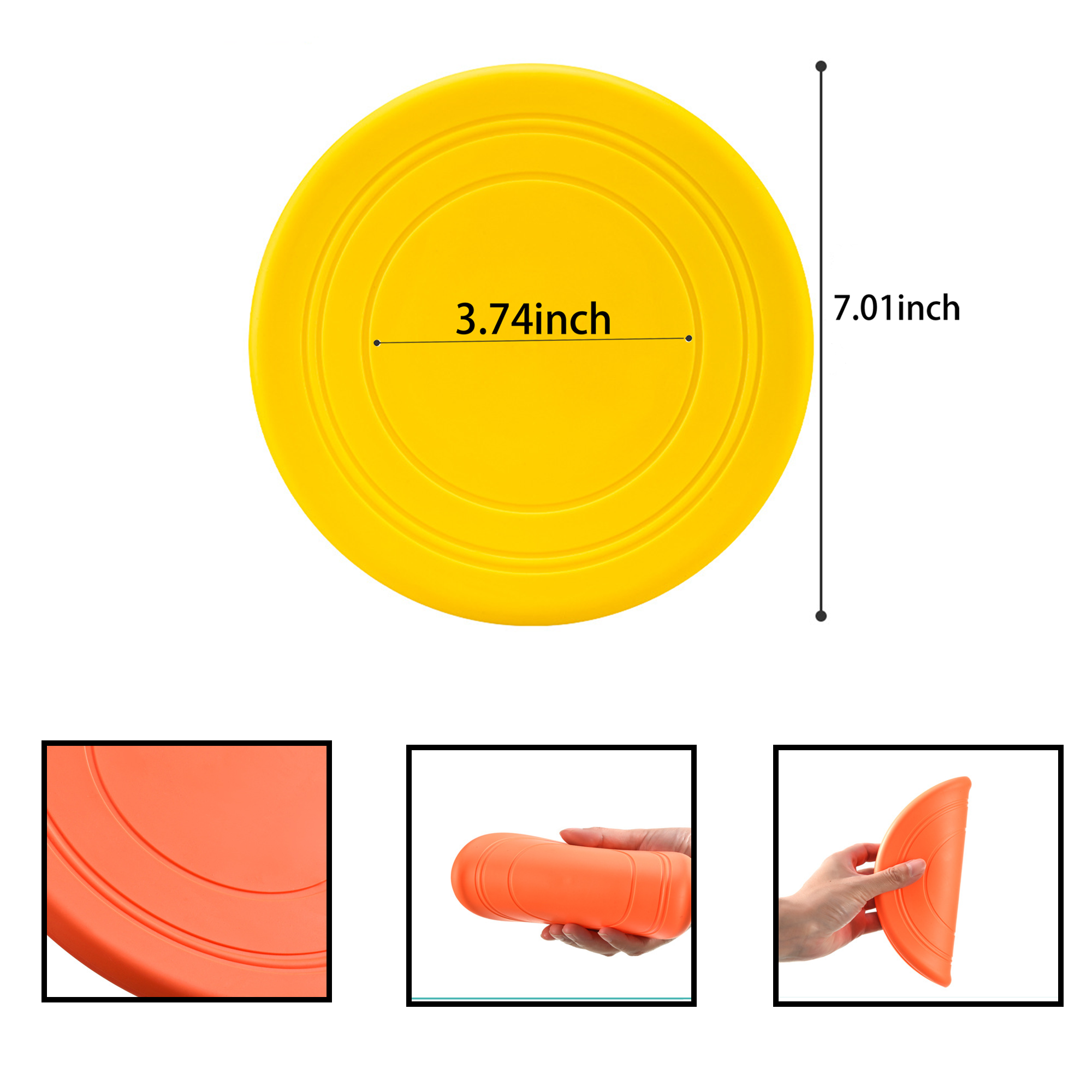 MOQ 20 PCS Floating Water Disc Dog Toy 2