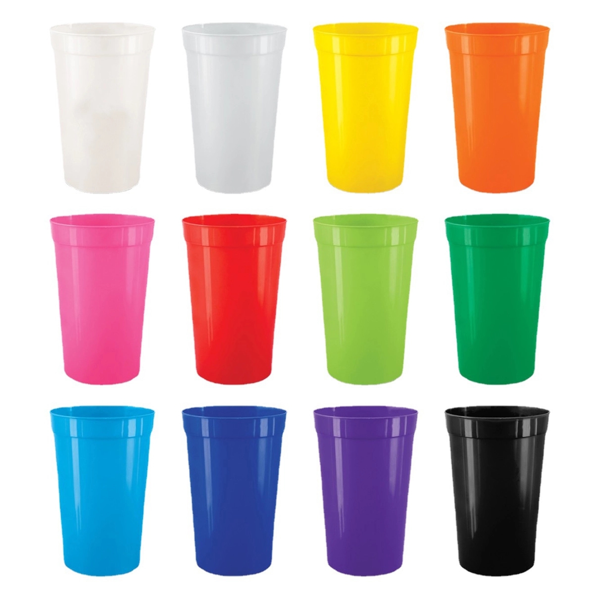 Reusable Plastic Stadium Cups 1