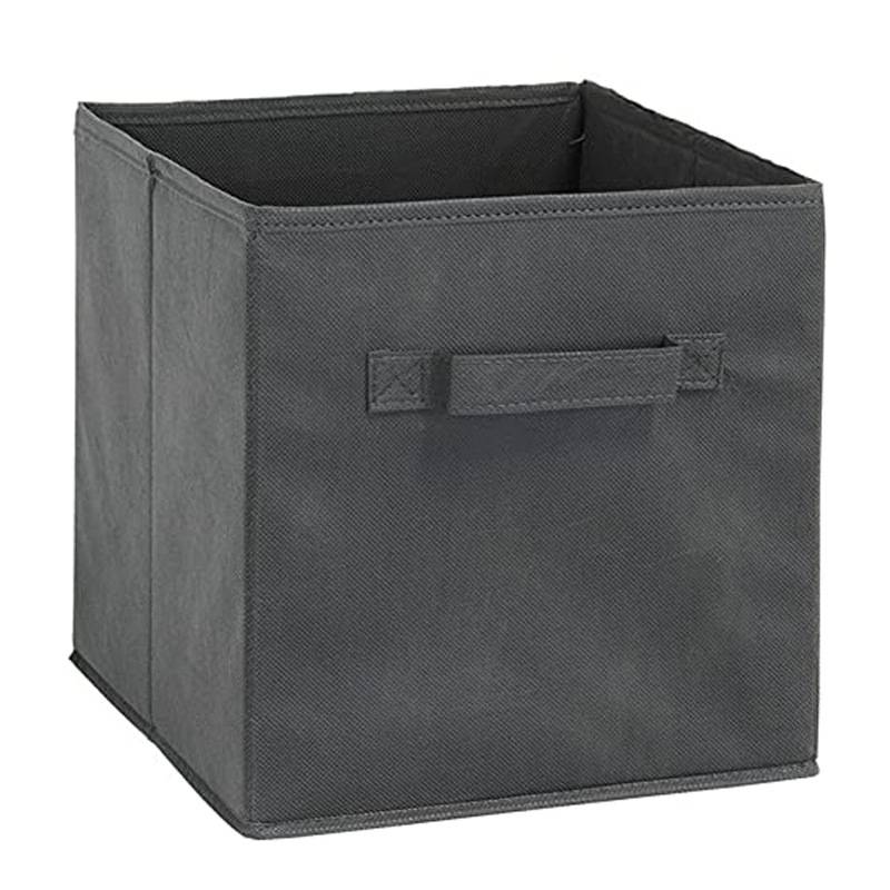 Non-woven Folding Storage Box Cubes Organizer With Handles 6