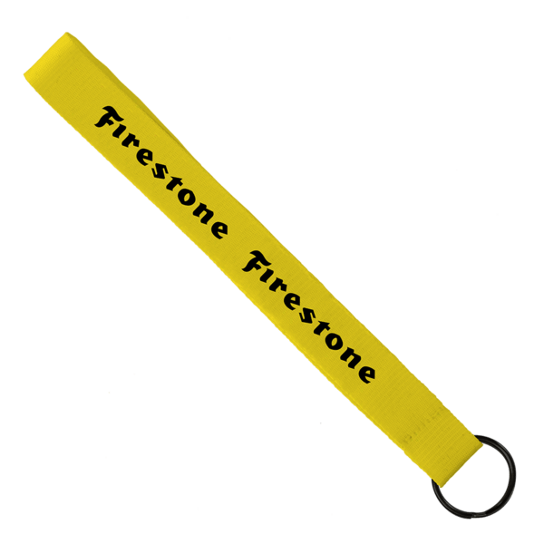 3/4" Sewn Polyester wrist Keychain with Metal Split-Ring 22