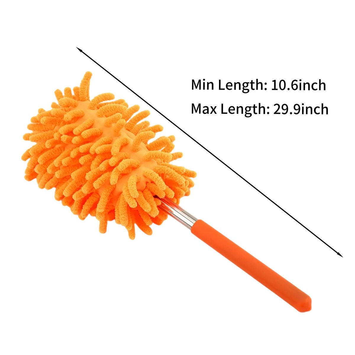 Detachable Microfiber Duster for Wet or Dry Use 7