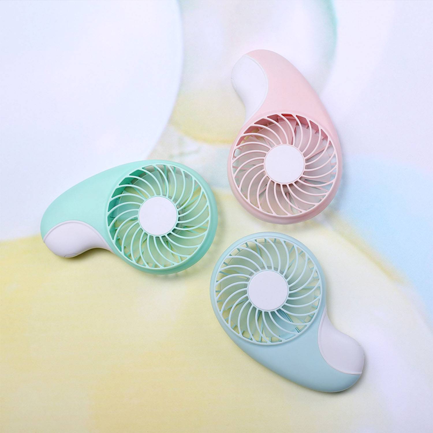 Mini Fan Rechargeable Turbo w/ Lanyard 6