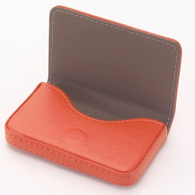 Business Name Card Holder With Magnetic Shut 4