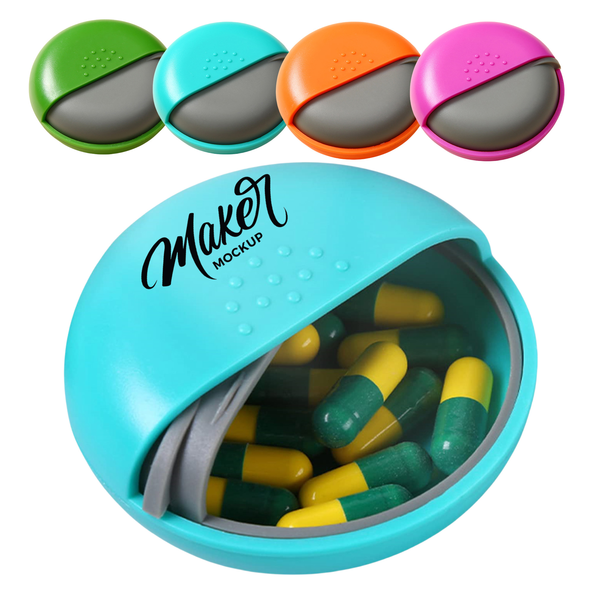 Portable Pill Case Container 5