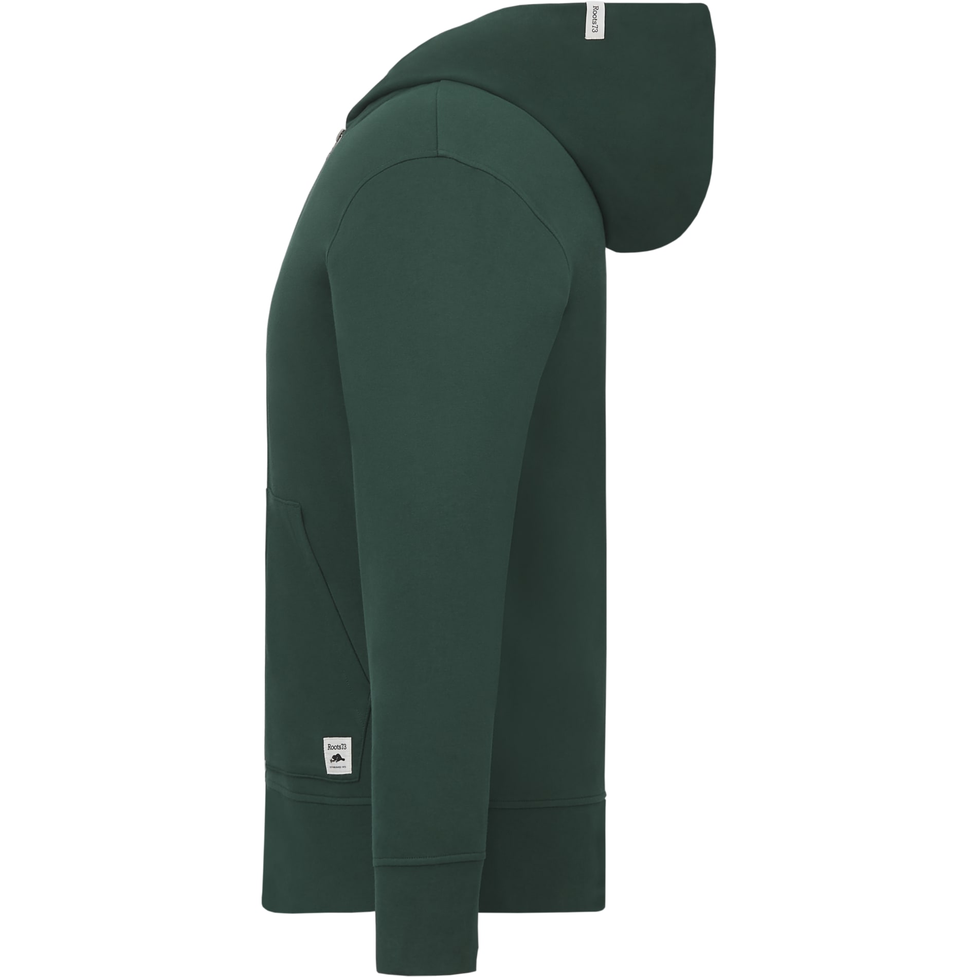 Roots73 CANMORE Eco Full Zip Hoody - Men's, custom hoodie or sweatshirt with logo imprint 56