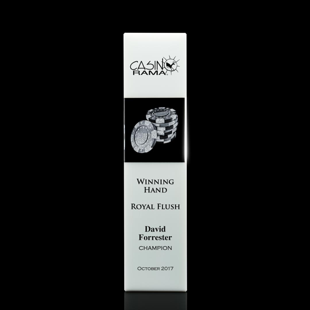 Araceli Tower 3D Award - White 5