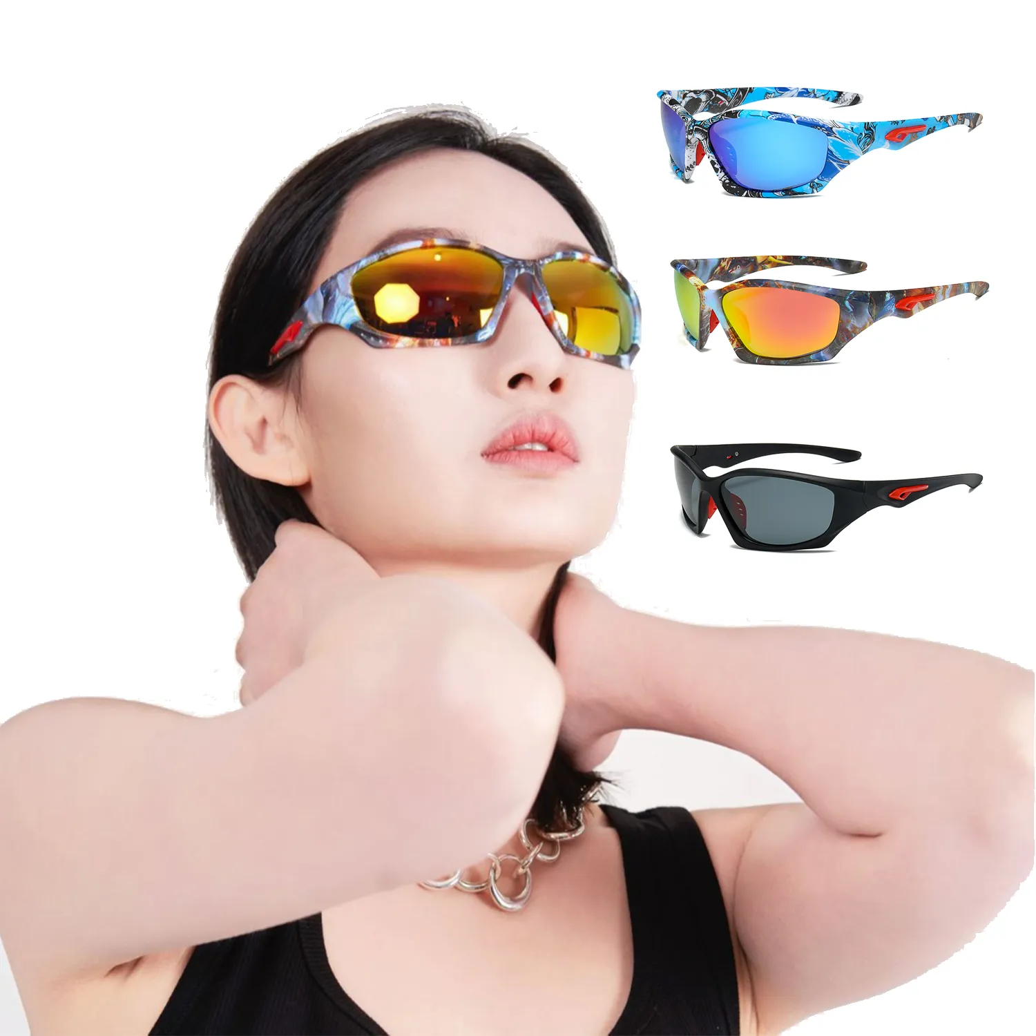 PC Print Polarized Sunglasses 2
