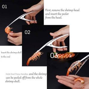 Stainless Steel Shrimp Deveiner 8