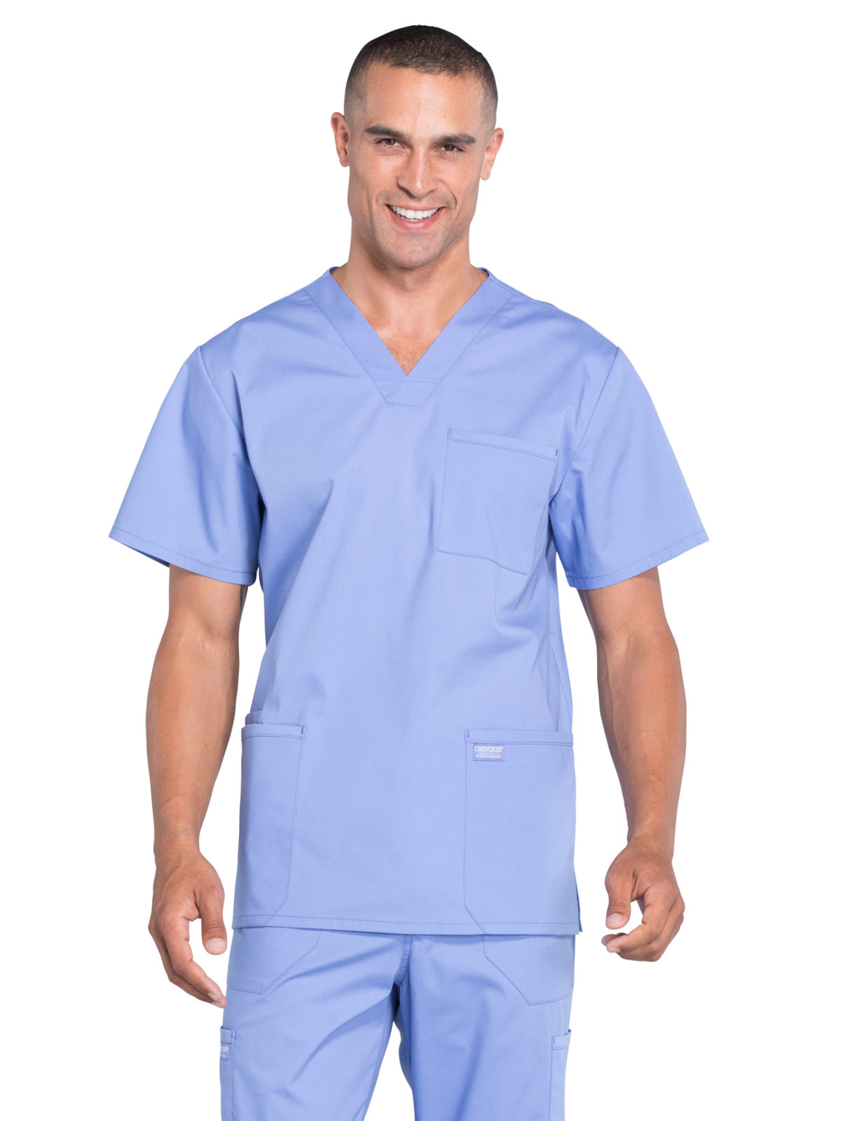 Cherokee - Workwear Professionals - Men's V-Neck Top 39