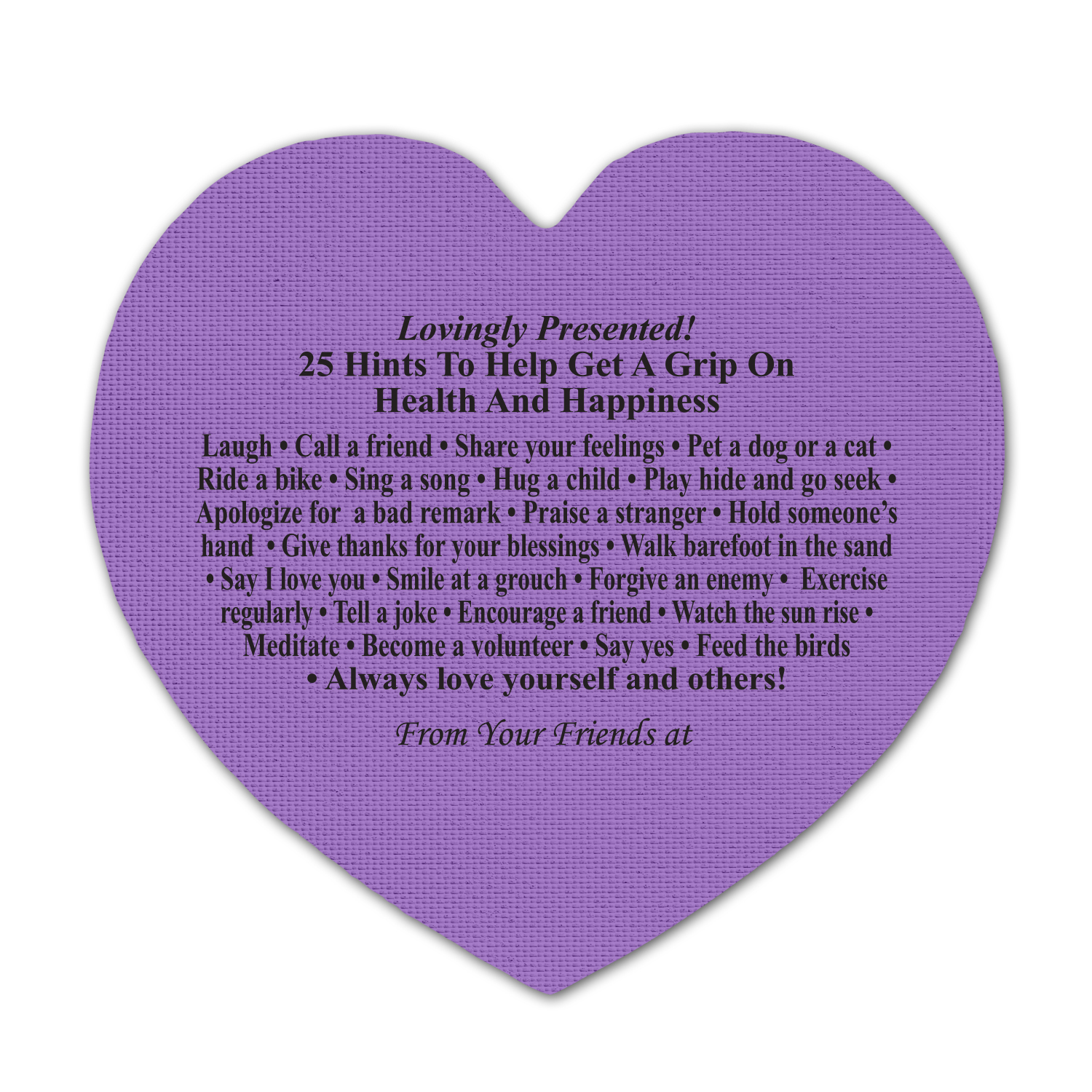 Health & Happiness Heart Jar Opener 1