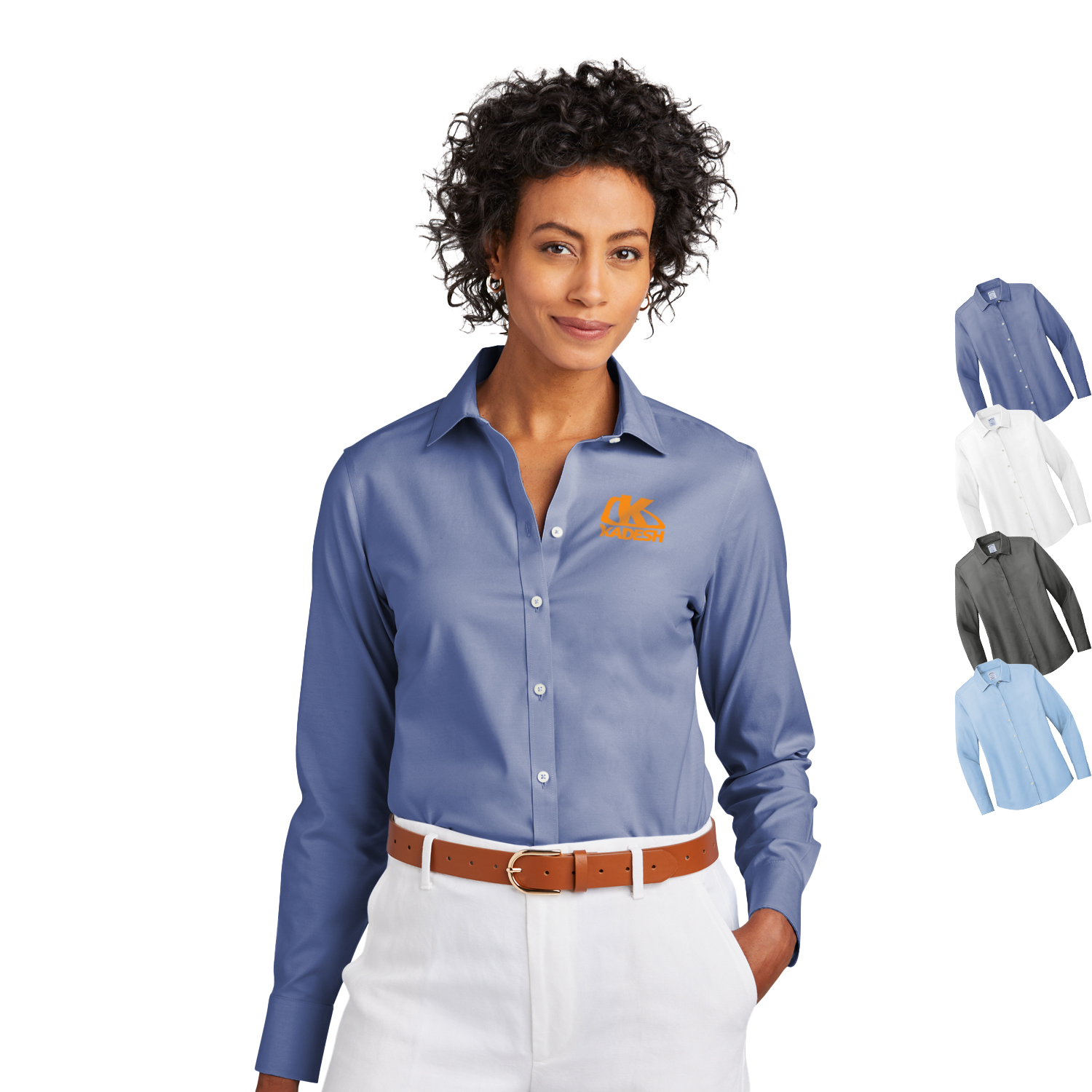 Brooks Brothers® Women's Wrinkle-Free Stretch Dress Shirt 2