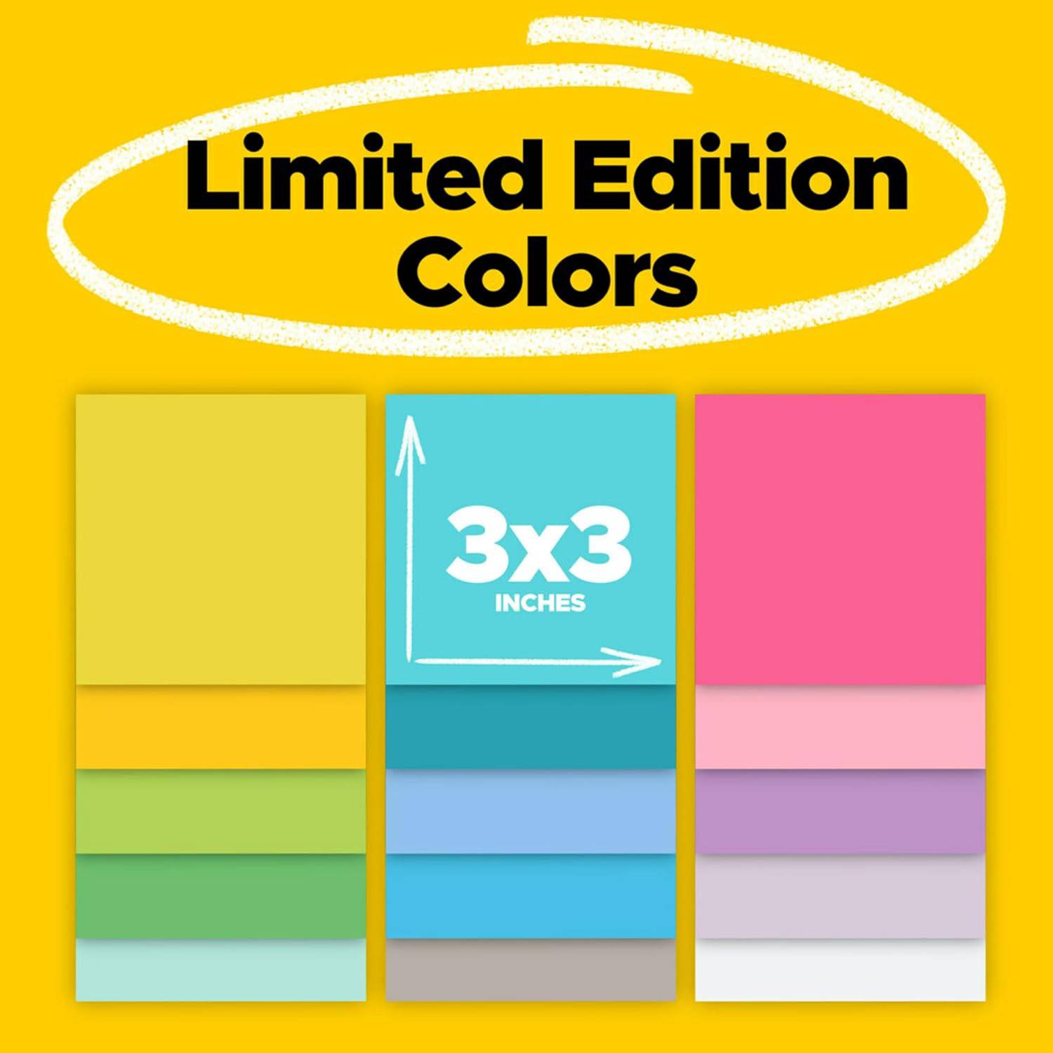 15 Pads Colorful Tearable Sticky Notes 4
