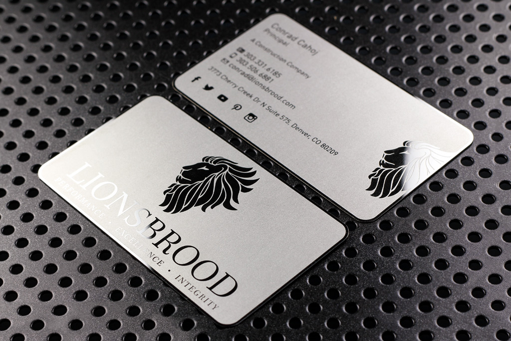 Stainless Steel Business Cards 41