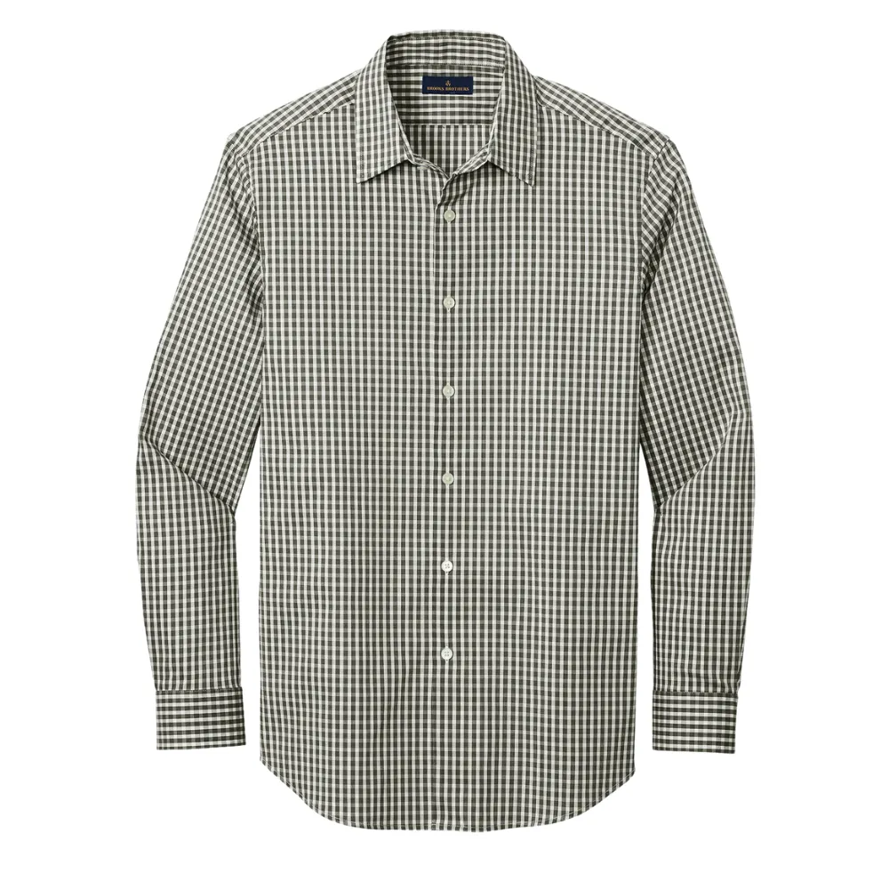 Brooks Brothers(R) Tech Stretch Patterned Shirt 5