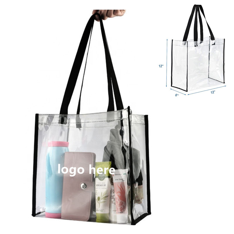 Clear PVC Tote Bag 1