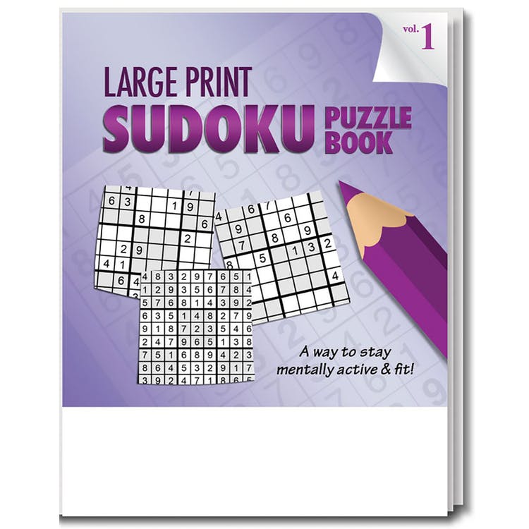 Sudoku Puzzle Books - 32 Pages Large Print 1
