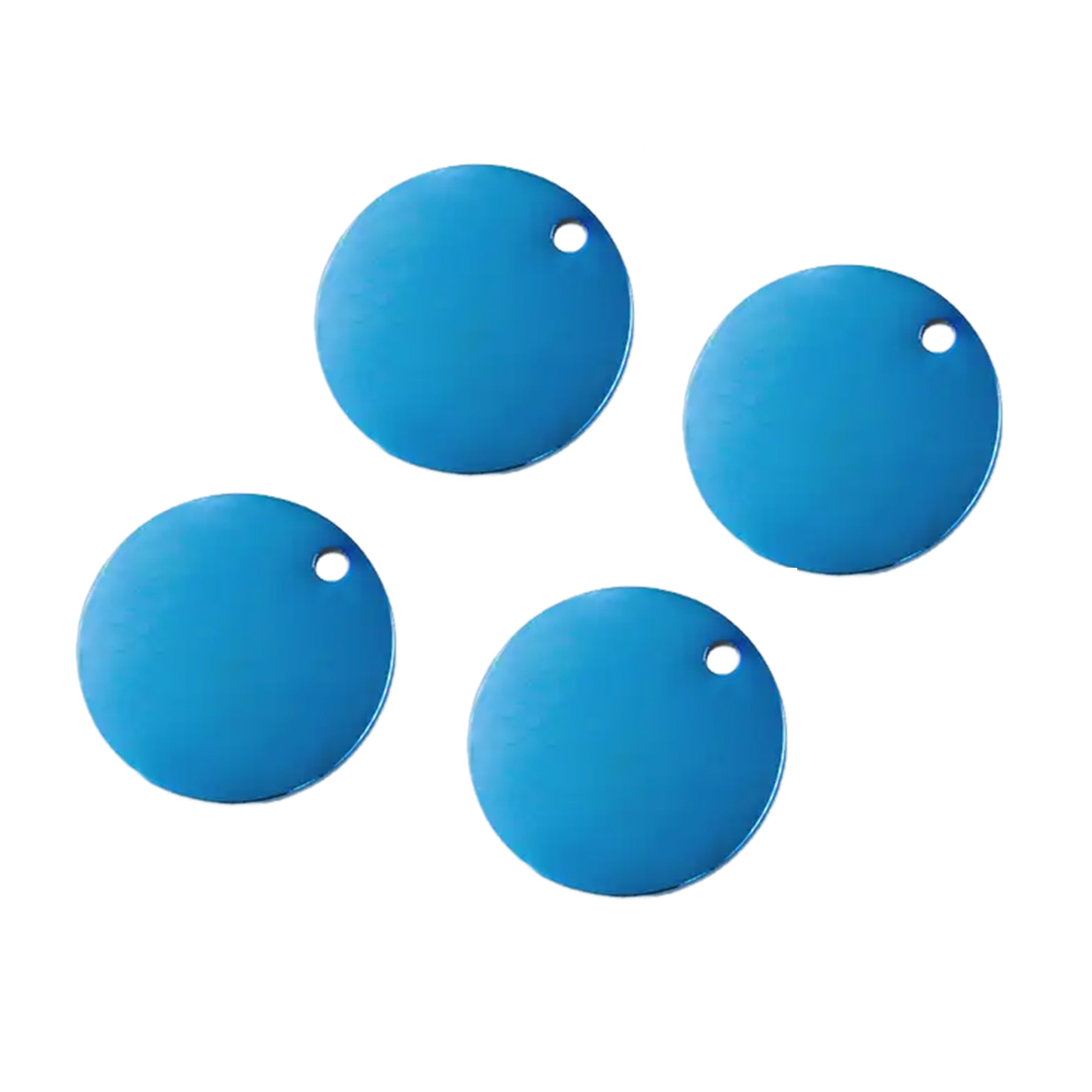 Round Design Brass Pet Tag 9